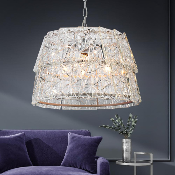 Люстра  Rivoli Mechtilde 4141-208 6 х Е14 40 Вт дизайн