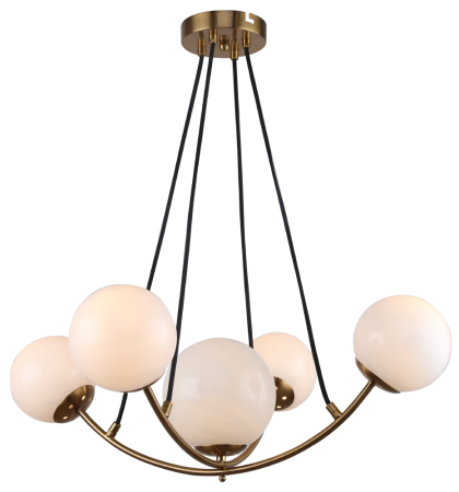 Люстра Rivoli Dina 4099-305 5 х Е14 40 Вт дизайн