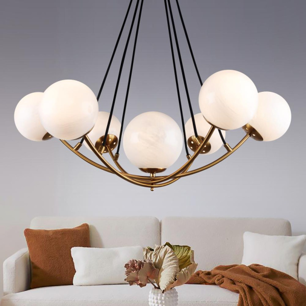 Люстра Rivoli Dina 4099-307 7 х Е14 40 Вт дизайн