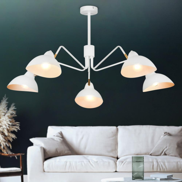 Люстра Rivoli Georgia 4100-305 5 х Е14 40 Вт дизайн