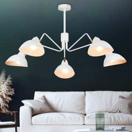 Люстра Rivoli Georgia 4100-305 5 х Е14 40 Вт дизайн