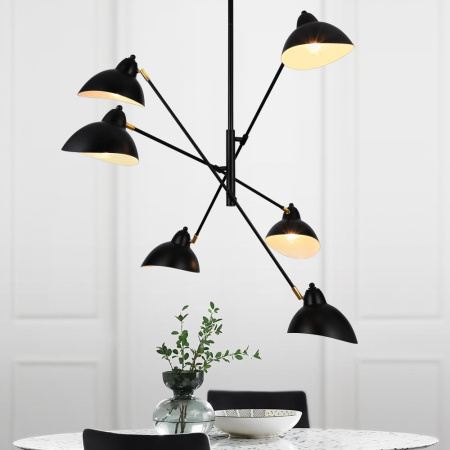 Люстра Rivoli Adelaide 4103-306 6 х Е14 40 Вт дизайн