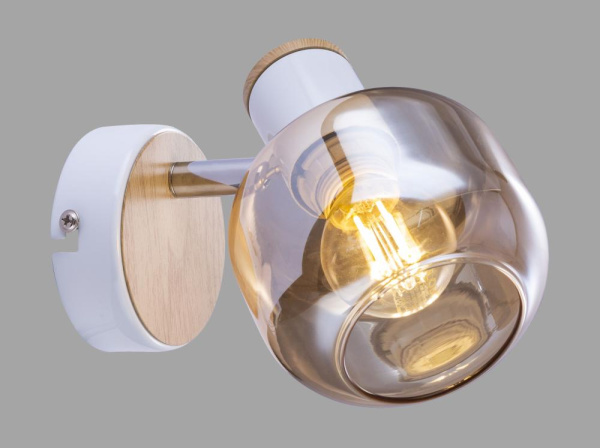 Светильник настенно-потолочный спот Rivoli Kalisto 7025-701 1 х E14 40 Вт поворотный