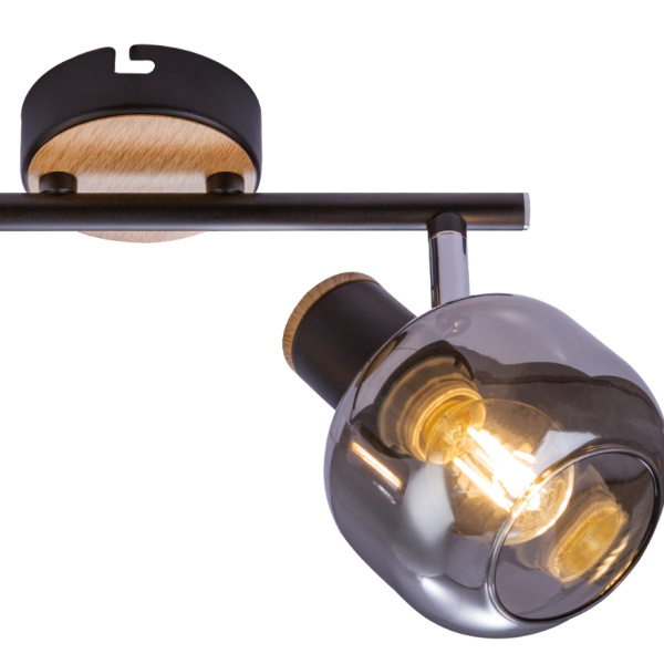 Светильник настенно-потолочный спот Rivoli Dorkas 7026-702 2 х E14 40 Вт поворотный