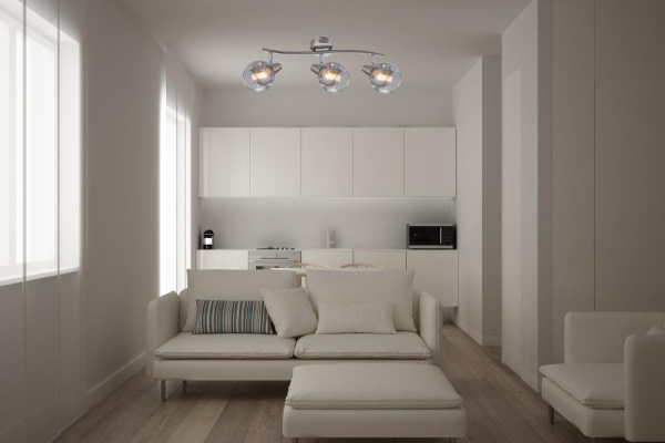 Светильник настенно-потолочный спот Rivoli Nioba 7030-703 3 х E14 40 Вт поворотный