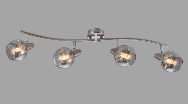 Светильник настенно-потолочный спот Rivoli Nioba 7030-704 4 х E14 40 Вт поворотный