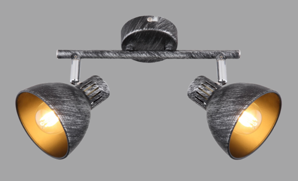 Светильник настенно-потолочный спот Rivoli Eho 7031-702 2 х E14 40 Вт поворотный