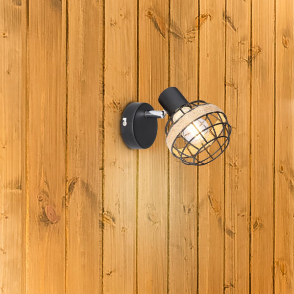 Светильник настенно-потолочный спот Rivoli Fedora 7033-701 1 х E14 40 Вт поворотный