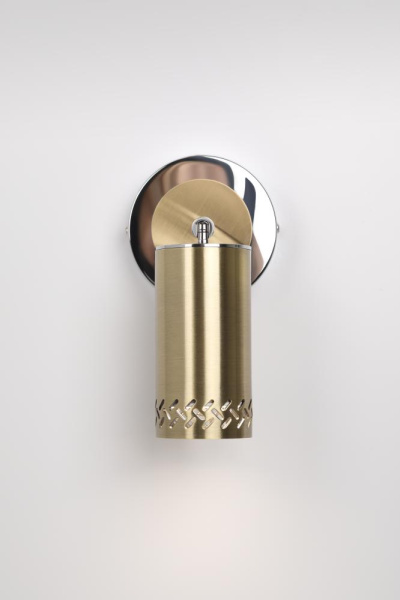 Светильник настенно-потолочный спот Rivoli Alosia 7019-701 1* GU10 25 Вт поворотный с выключателем