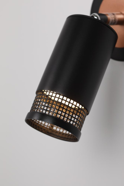 Светильник настенно-потолочный спот Rivoli Lili 7020-701 1 * GU10 25 Вт поворотный с выключателем