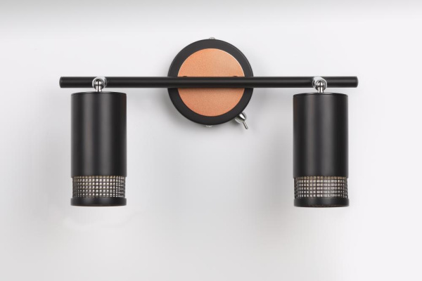 Светильник настенно-потолочный спот Rivoli Lili 7020-702 2 * GU10 25 Вт поворотный с выключателем