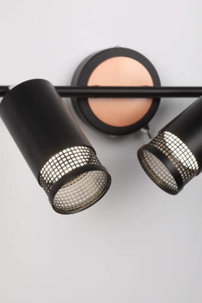 Светильник настенно-потолочный спот Rivoli Lili 7020-702 2 * GU10 25 Вт поворотный с выключателем