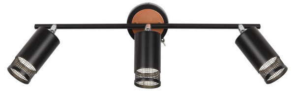 Светильник настенно-потолочный спот Rivoli Lili 7020-703 3 * GU10 25 Вт поворотный с выключателем