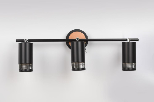 Светильник настенно-потолочный спот Rivoli Lili 7020-703 3 * GU10 25 Вт поворотный с выключателем