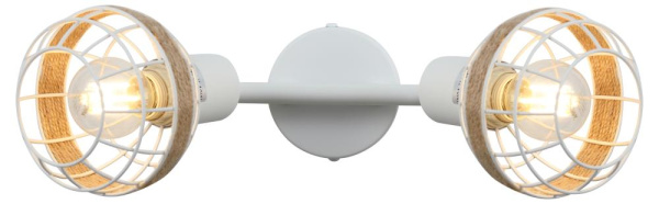 Светильник настенно-потолочный  спот Rivoli Anselma 7034-702 2 x E14 40 Вт поворотный