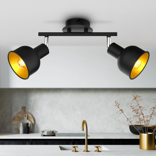 Светильник настенно-потолочный спот Rivoli Jessica 7050-702 2 х Е14 40 Вт поворотный