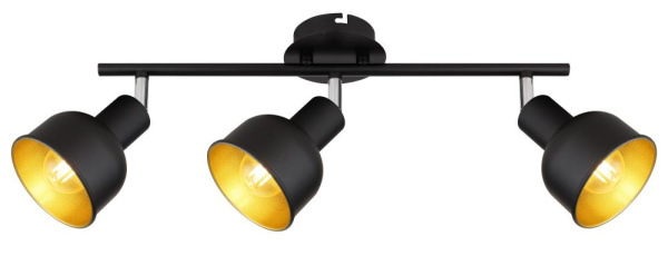 Светильник настенно-потолочный спот Rivoli Jessica 7050-703 3 х Е14 40 Вт поворотный