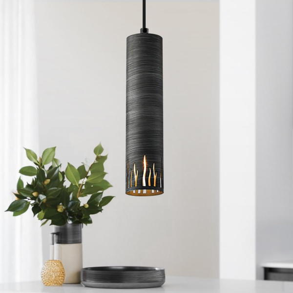 Светильник подвесной (подвес) Rivoli Lethe 3123-201 1 х Е14 40 Вт модерн потолочный