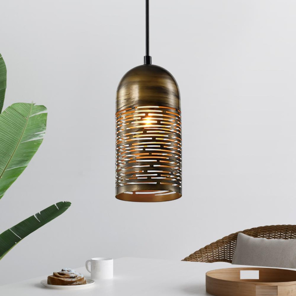 Светильник подвесной (подвес) Rivoli Lamia 7062-735 1 х Е27 40 Вт модерн потолочный