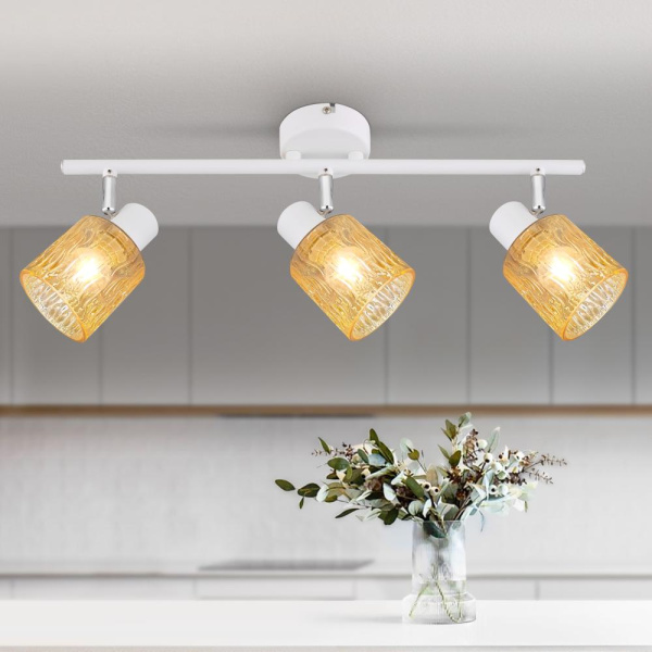 Светильник настенно-потолочный спот Rivoli Gretta 7066-703 3 х Е14 40 Вт поворотный