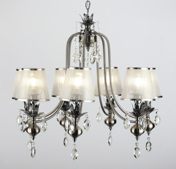 Люстра  Rivoli Duchessa 2015-207 7 x E14 40 Вт хрусталь классика