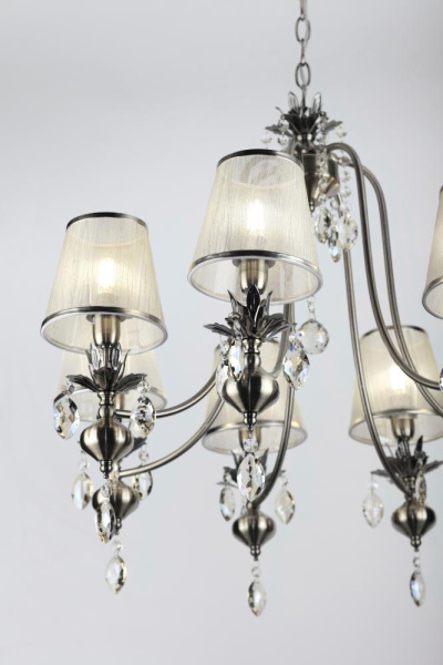 Люстра  Rivoli Duchessa 2015-207 7 x E14 40 Вт хрусталь классика