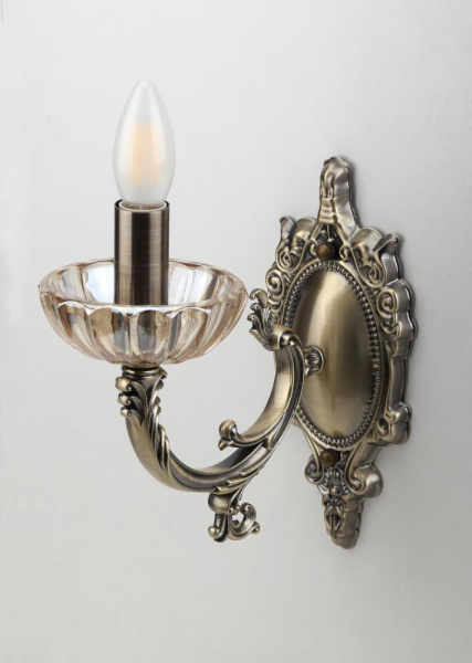 Бра светильник Rivoli Patricia 2026-401 настенный 1 x E14 60 Вт классика