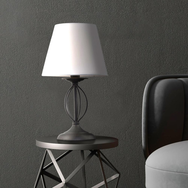 Настольная лампа Rivoli Batis 2045-501 1 * E14 40 Вт классика