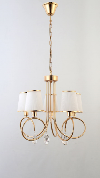 Люстра  Rivoli Marianne 2050-205 5 х Е14 40 Вт классика