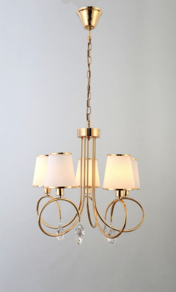 Люстра  Rivoli Marianne 2050-205 5 х Е14 40 Вт классика