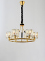 Люстра Rivoli Raimunde 1027-206 6 * Е14 40 Вт хрусталь классика