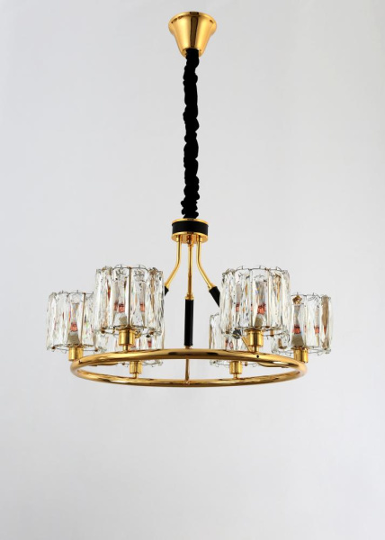 Люстра Rivoli Raimunde 1027-206 6 * Е14 40 Вт хрусталь классика