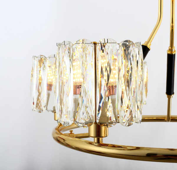 Люстра Rivoli Raimunde 1027-206 6 * Е14 40 Вт хрусталь классика