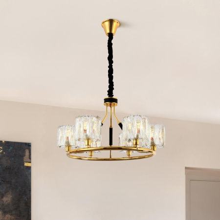 Люстра Rivoli Raimunde 1027-206 6 * Е14 40 Вт хрусталь классика