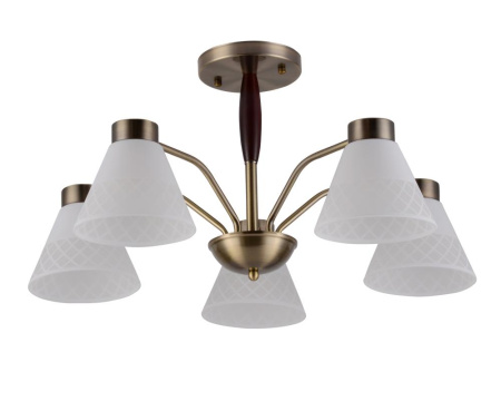 Люстра  Rivoli Meta 2058-305 5 х Е27 40 Вт классика