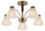 Люстра  Rivoli Meta 2058-305 5 х Е27 40 Вт классика
