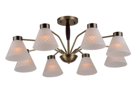 Люстра  Rivoli Meta 2058-308 8 х Е27 40 Вт классика
