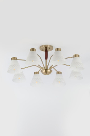 Люстра  Rivoli Meta 2058-308 8 х Е27 40 Вт классика