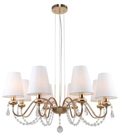 Люстра Rivoli Becky 2066-308 8 х Е14 40 Вт классика