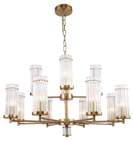 Люстра Rivoli Dolly 2074-312 12 х Е14 40 Вт классика