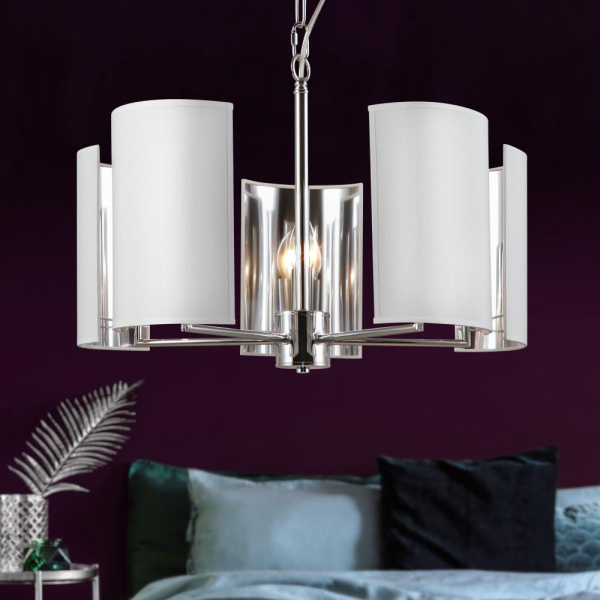 Люстра Rivoli Asura 2076-305 5 х Е14 40 Вт классика