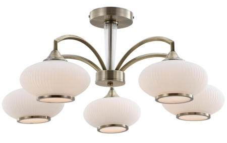 Люстра Rivoli Avarice 2077-305 5 х Е27 60 Вт классика