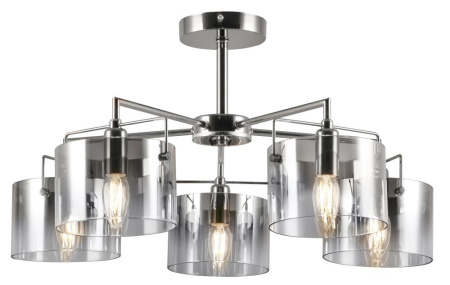 Люстра Rivoli Bonnie 2078-305 5 х Е14 40 Вт классика