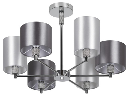 Люстра Rivoli Ebony 2081-306 6 х Е14 40 Вт классика