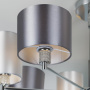 Люстра Rivoli Ebony 2081-308 8 х Е14 40 Вт классика