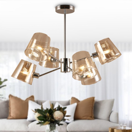 Люстра Rivoli Eliza 2084-306 6 х Е14 40 Вт классика