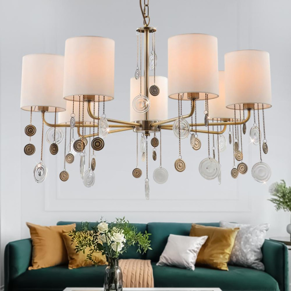 Люстра Rivoli Ellie 2085-307 7 х Е14 40 Вт классика