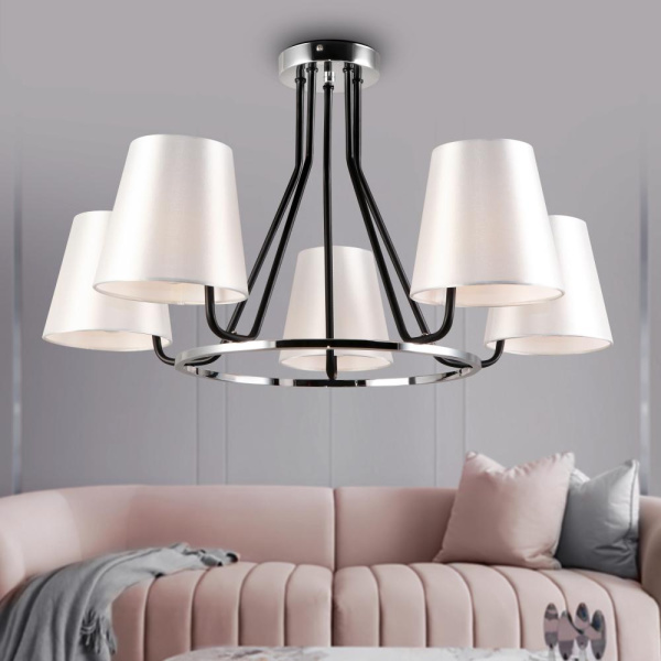 Люстра Rivoli Florence 2086-305 5 х Е14 40 Вт классика