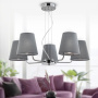Люстра Rivoli Evie 2087-305 5 х Е14 40 Вт классика