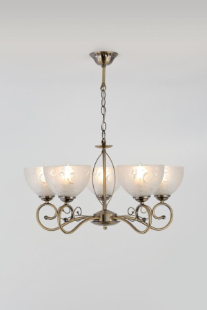 Люстра  Rivoli Loren 9006-205 5 * E27 40 Вт классика